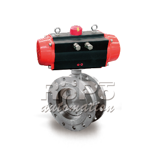 RP-940 三偏芯法兰蝶阀