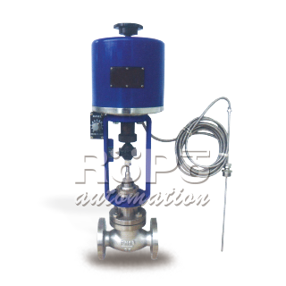 电动自力式温度调节阀